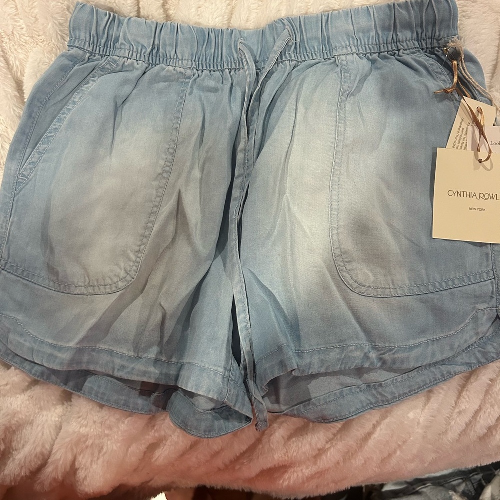 Blue shorts from Cynthia Rowley